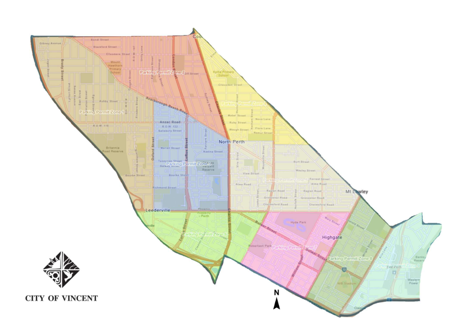 Parking Permit Zones - all