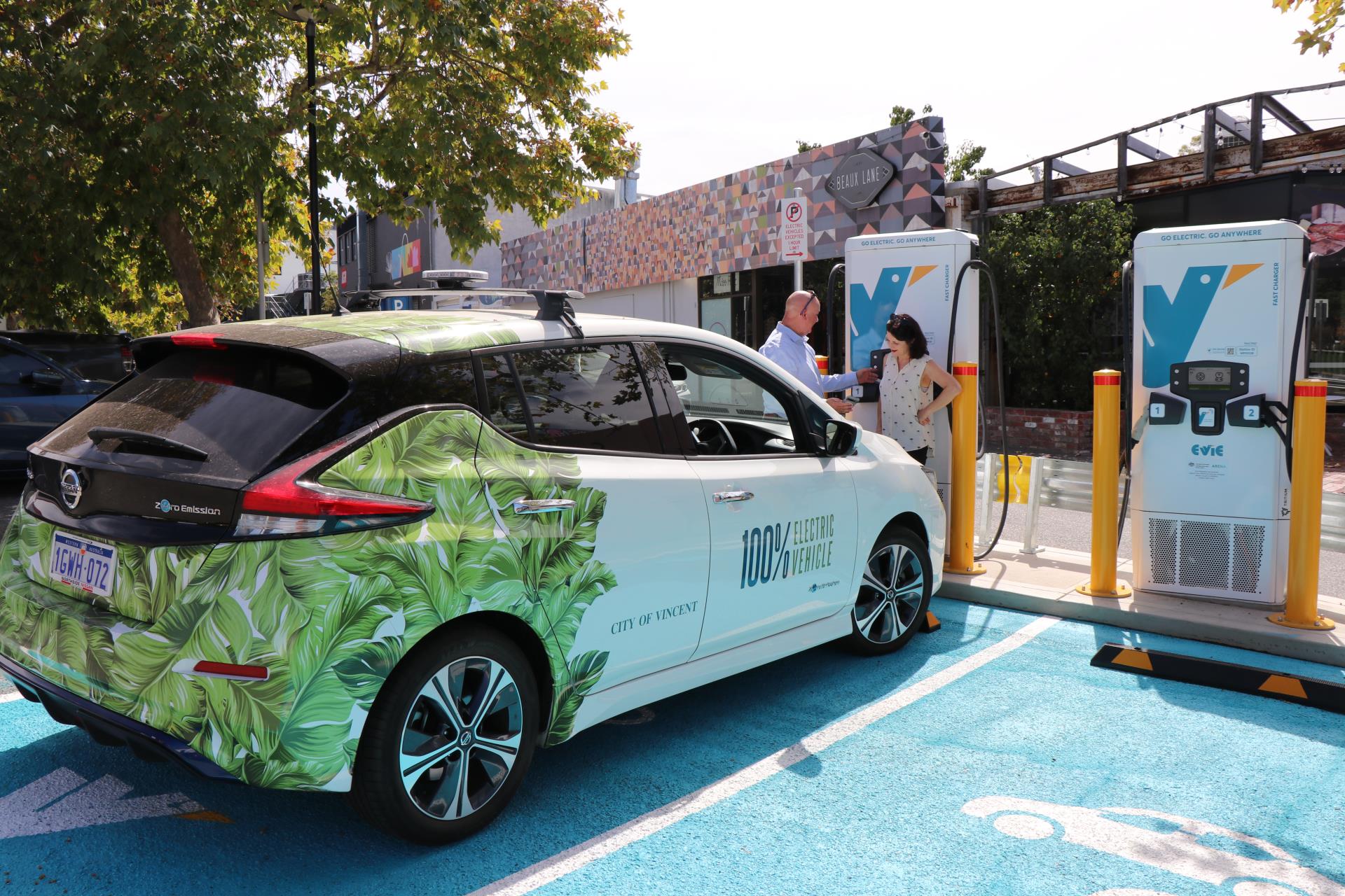 Electric Vehicles Charging Stations Image
