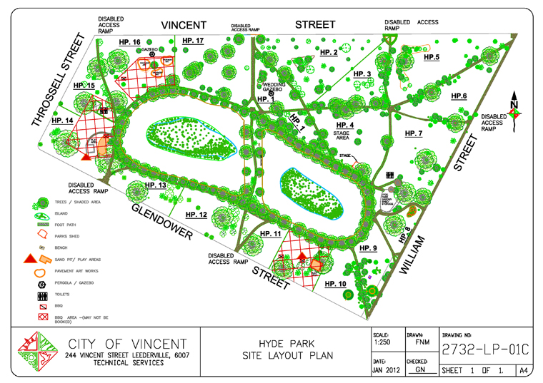 Hyde Park Map