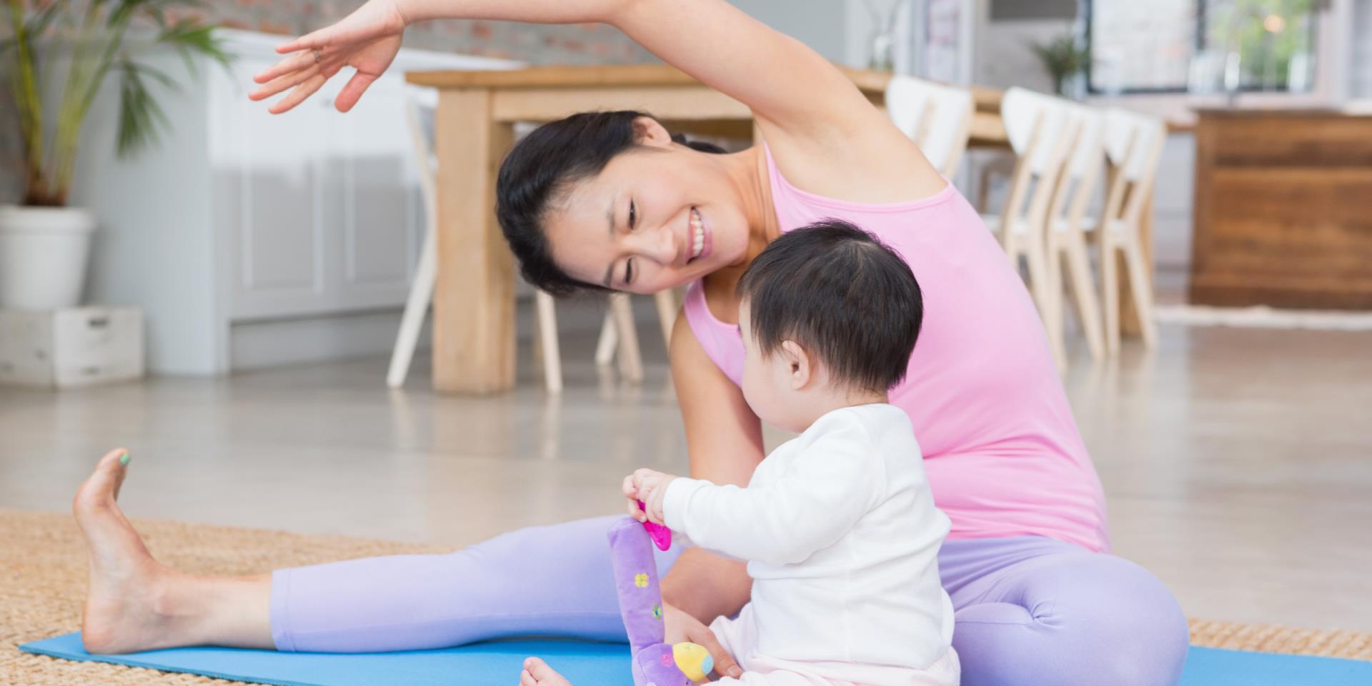Parent and Bub Yoga