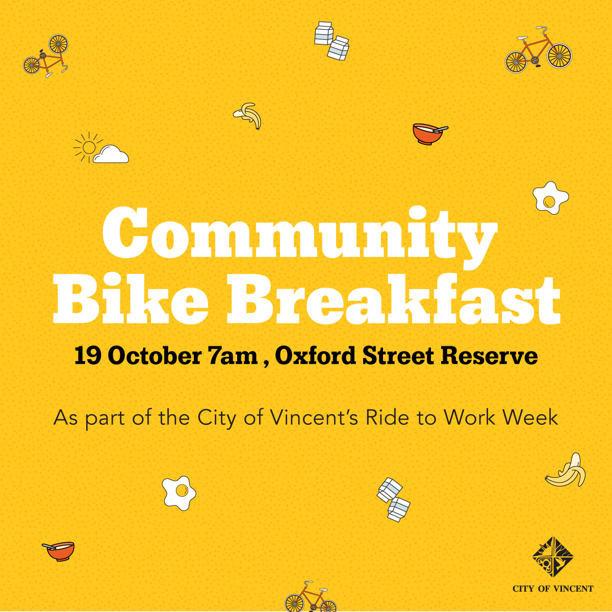 Ride to Work Bike Breakfast