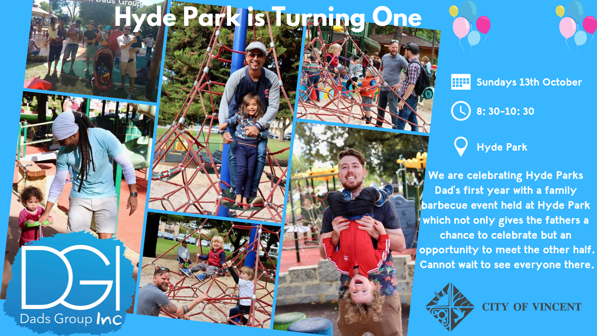 Hyde Park Dads Birthday
