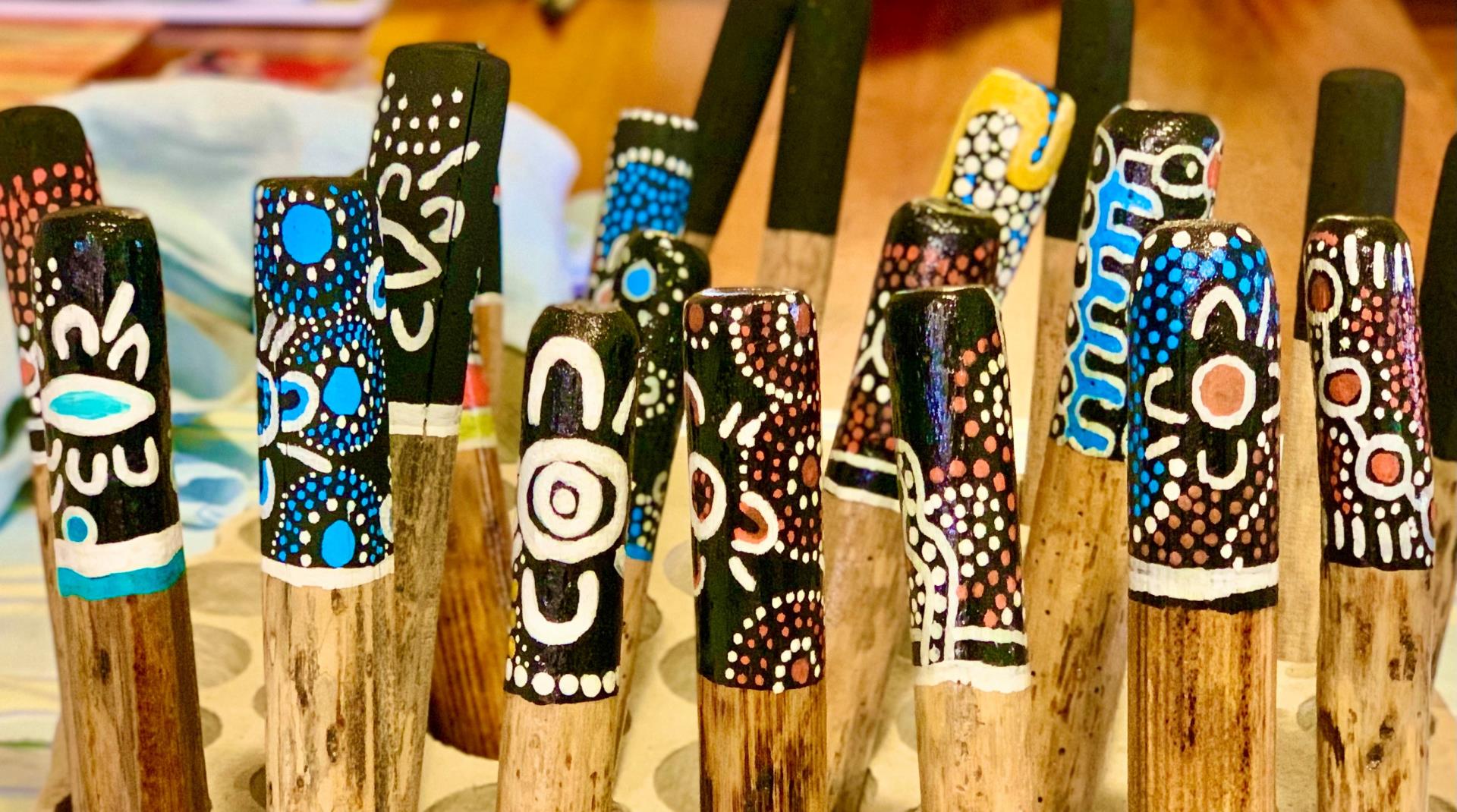 NAIDOC Week 2024 - Makuru Message Stick Workshop with Noelene Regan