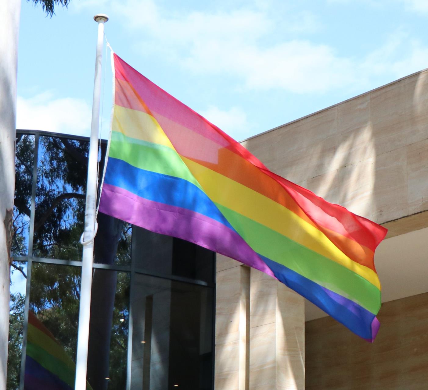 Pride Flag Raising Ceremony