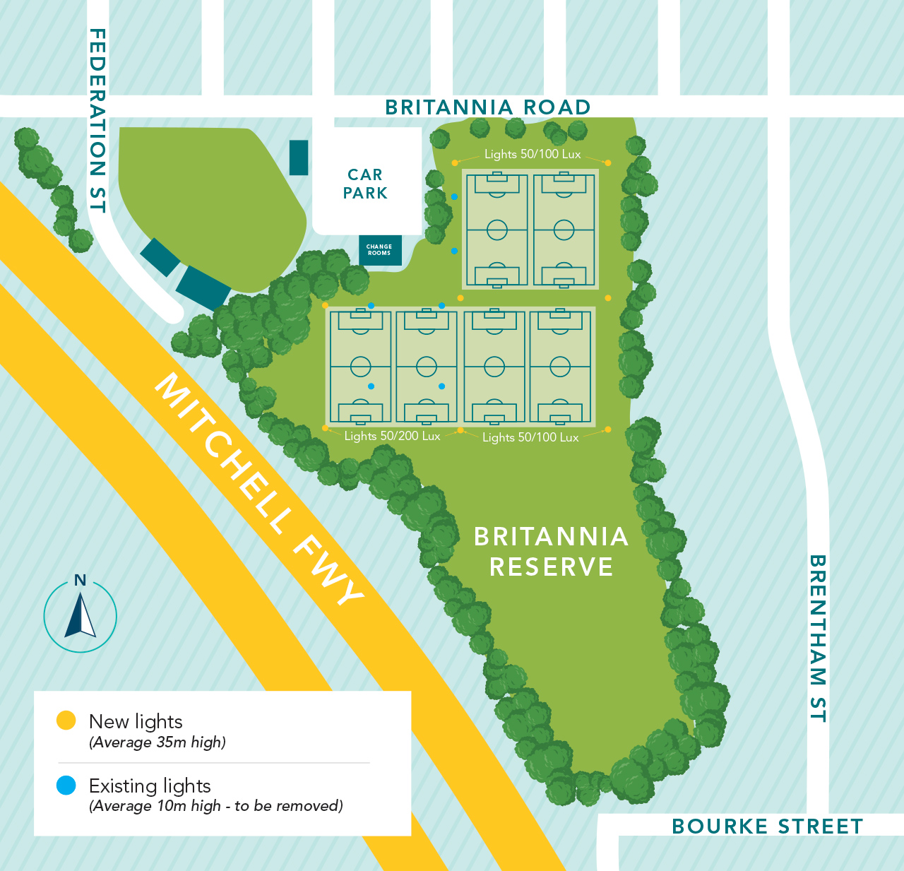 Map of Britannia Reserve