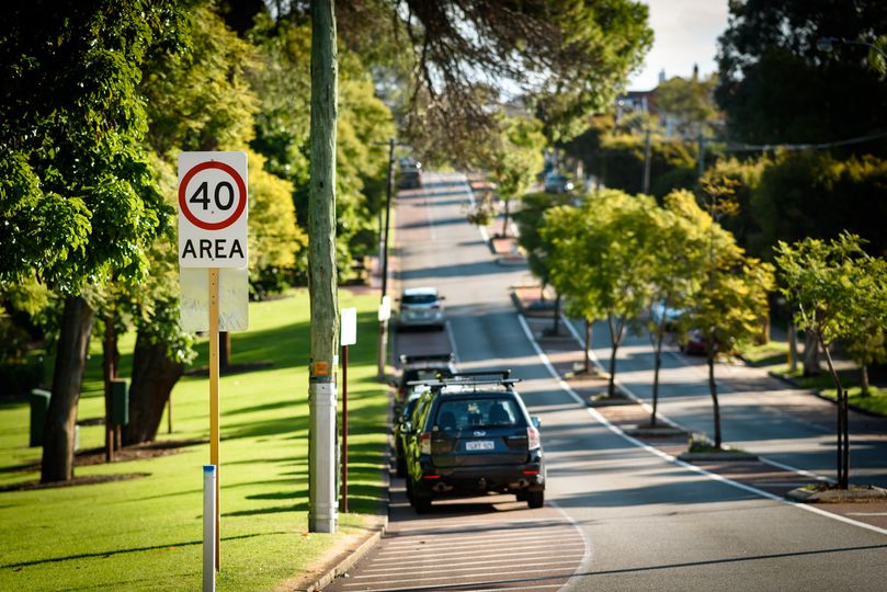 Vincent Street (between William and Beaufort streets) Speed Reduction
