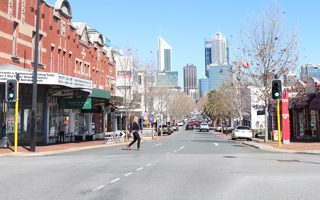 William Street is becoming two way