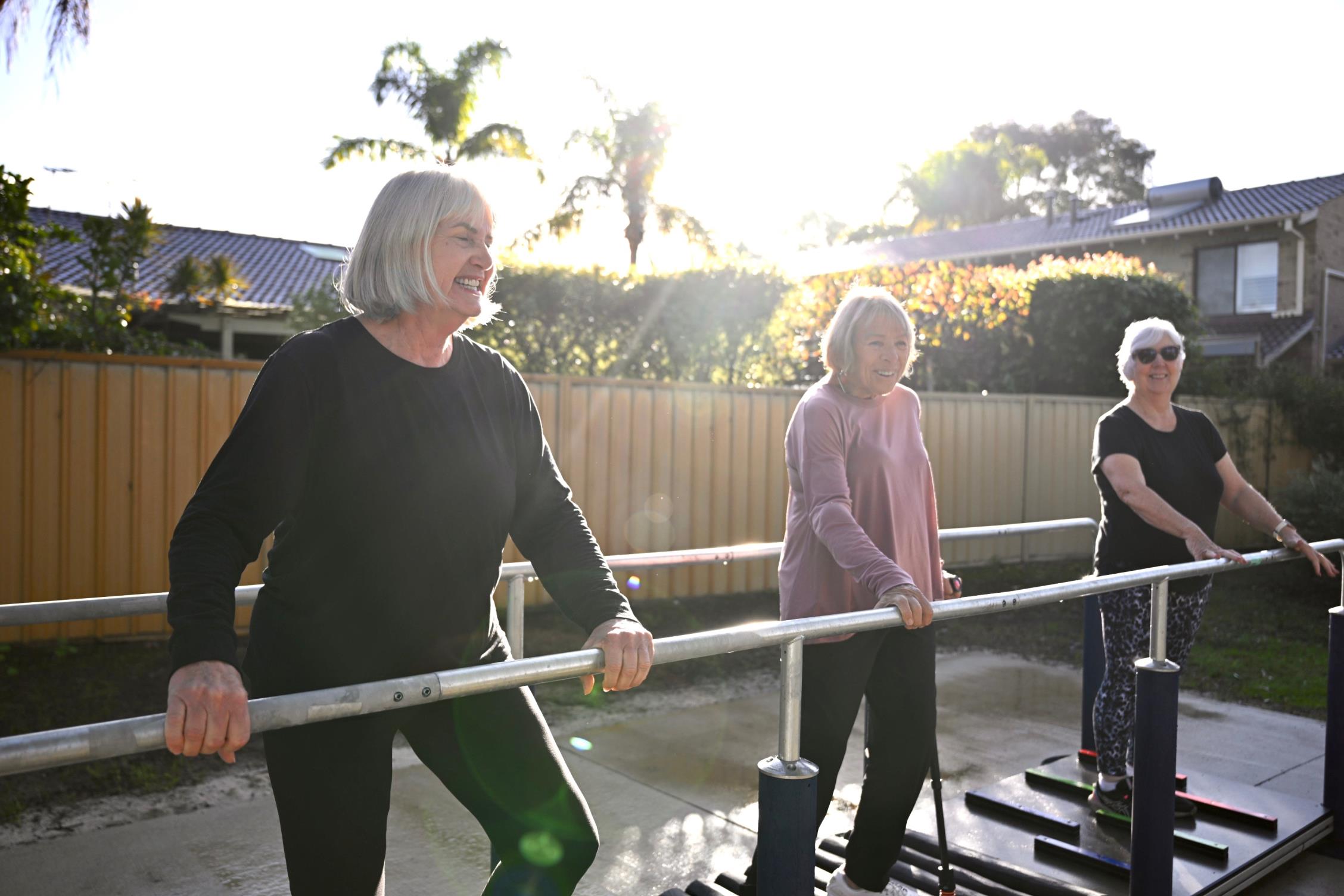 Fitness for all abilities at Britannia Reserve