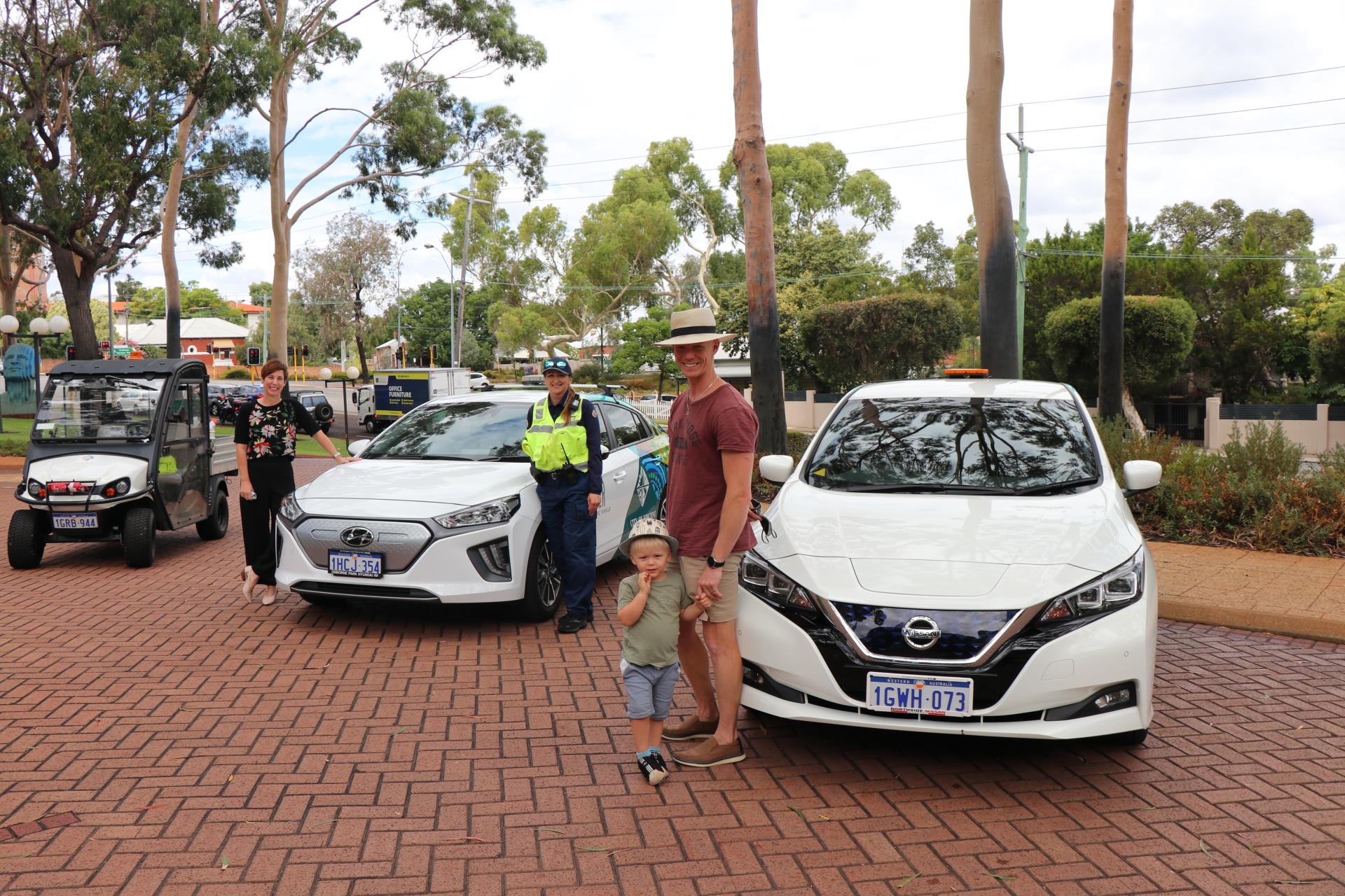Vincent car fleet now 100 per cent hybrid-electric