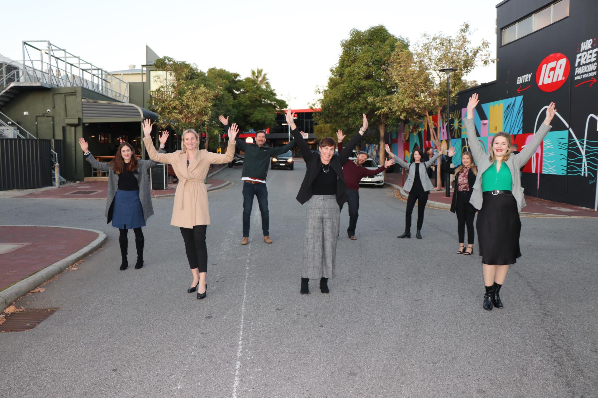 Vincent partners with RAC on temporary pedestrian space trial
