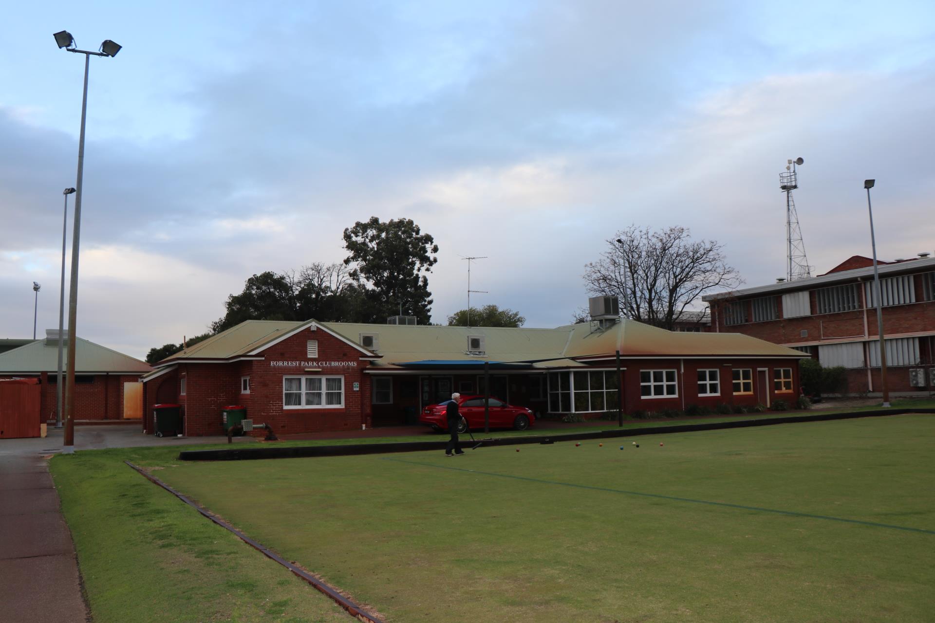 Works start on Forrest Park Croquet Club lighting upgrade