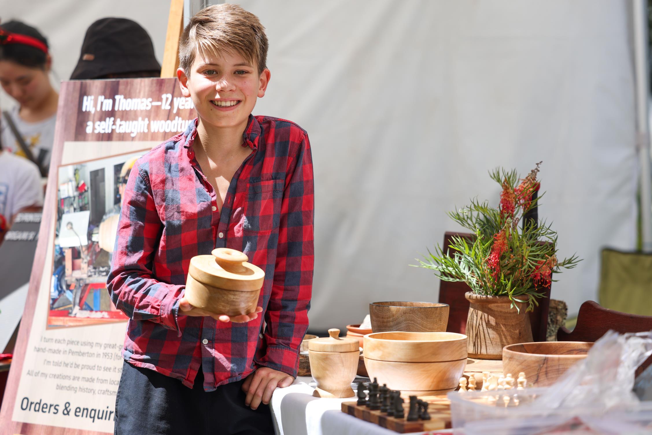 Vincent wraps up annual Young Makers Christmas Market