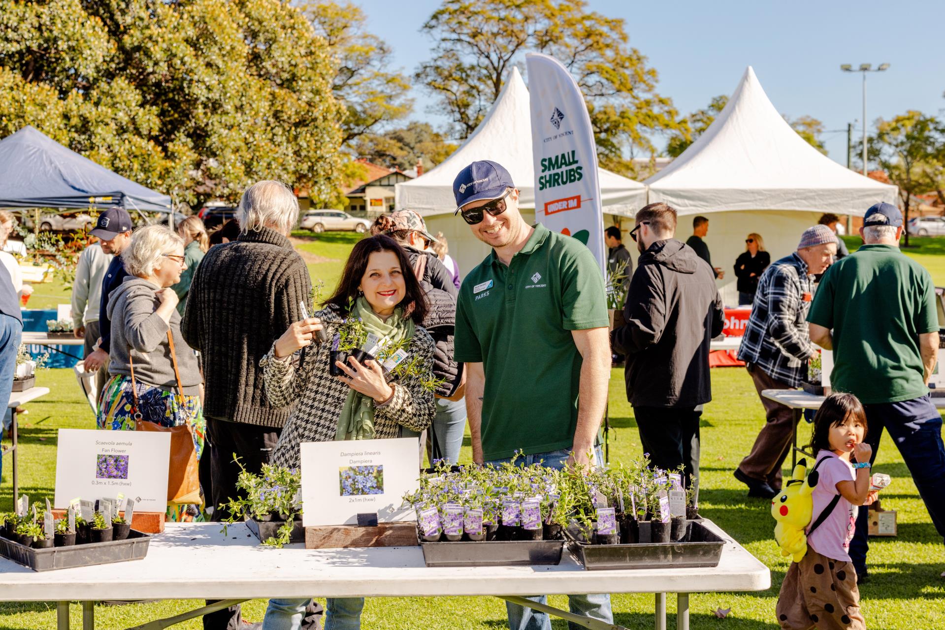 Native Plant Sale, housing grant and community projects