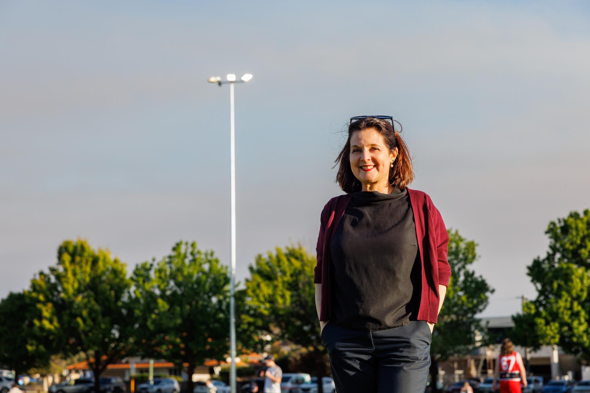 Brighter nights at Menzies Park
