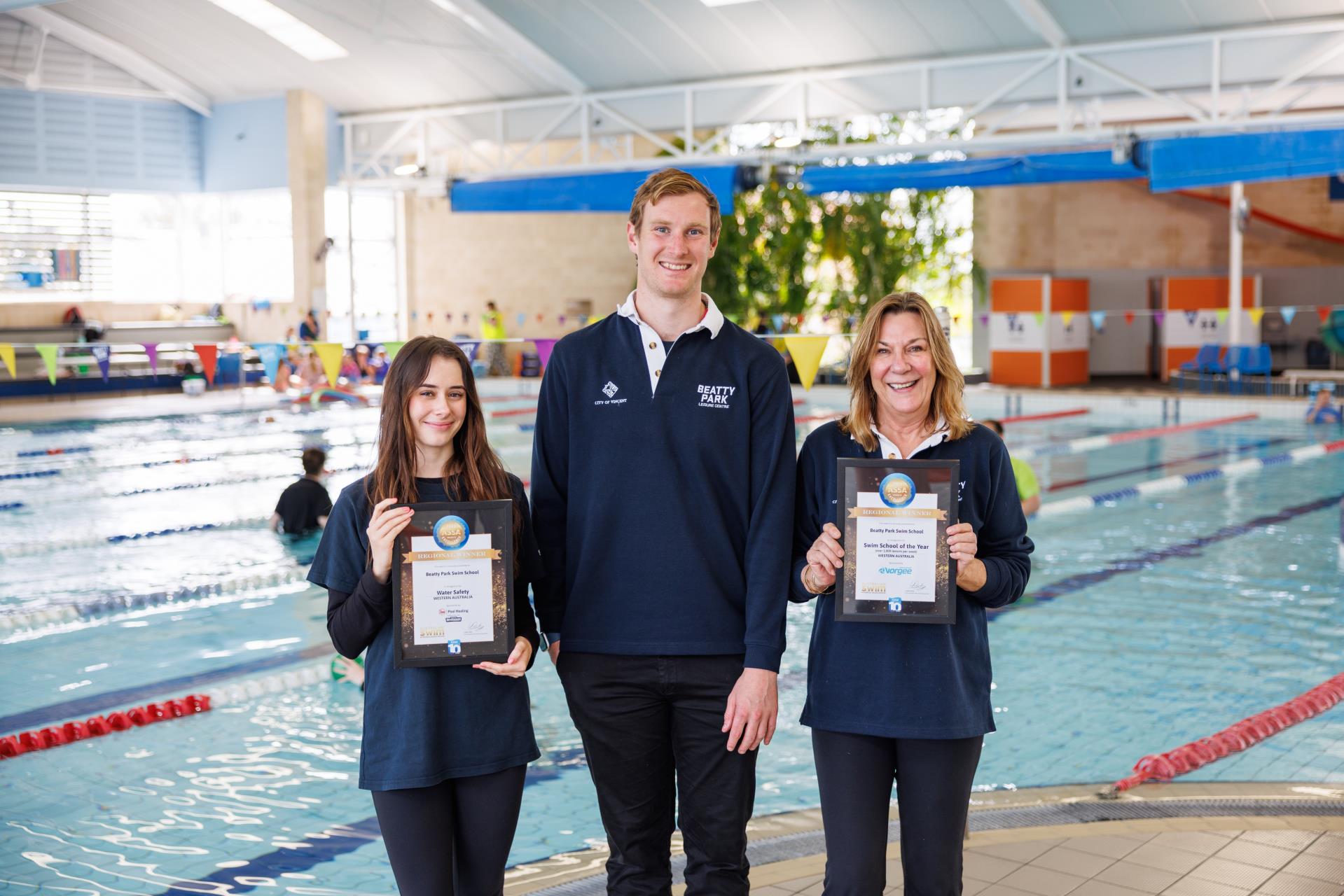 Beatty Park Swim School sweeps national awards