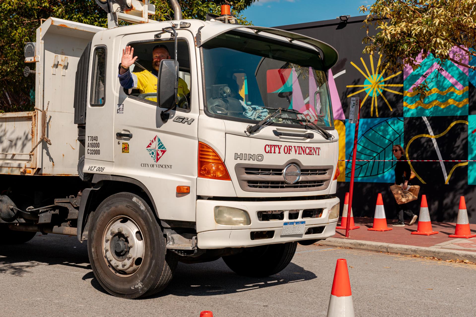 Road resurfacing Amy Street