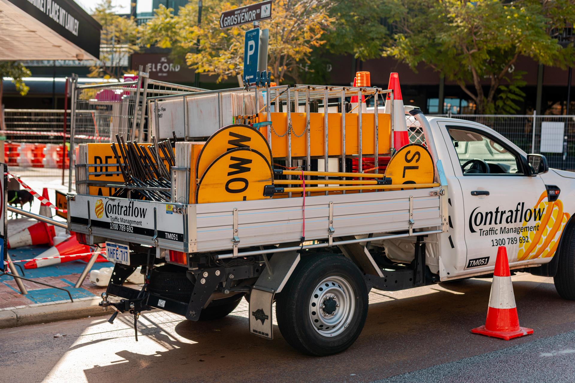 Broome and Wright Street intersection upgrade
