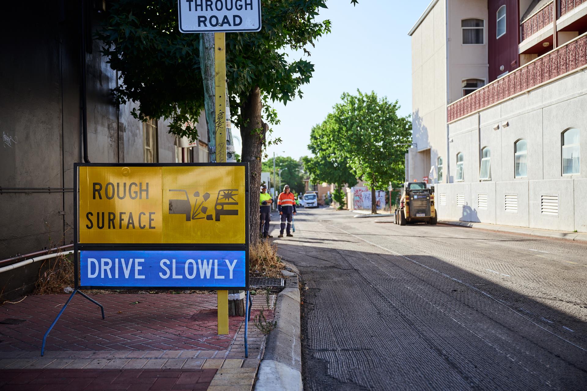 Resurfacing Walcott Street