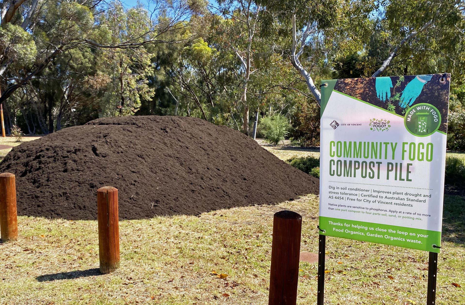 Free FOGO compost for Vincent residents