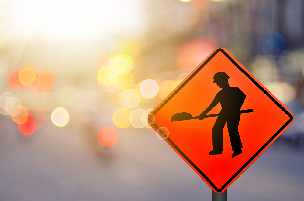 Road works