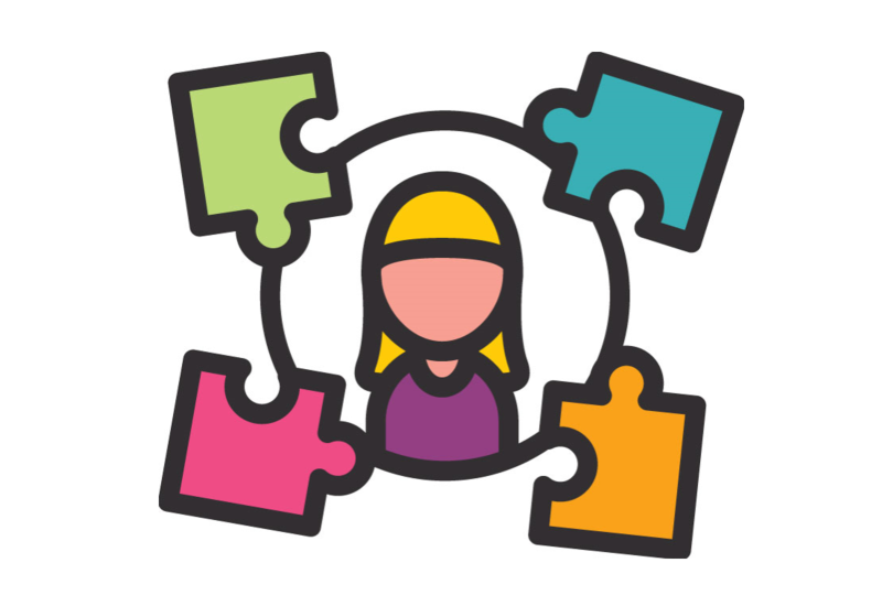 What is the NDIS: pieces of puzzle surround a person