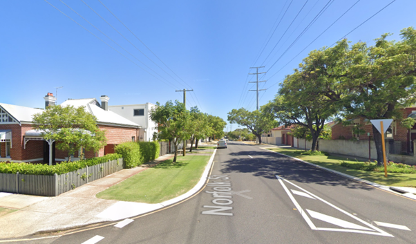 Power lines - North Perth