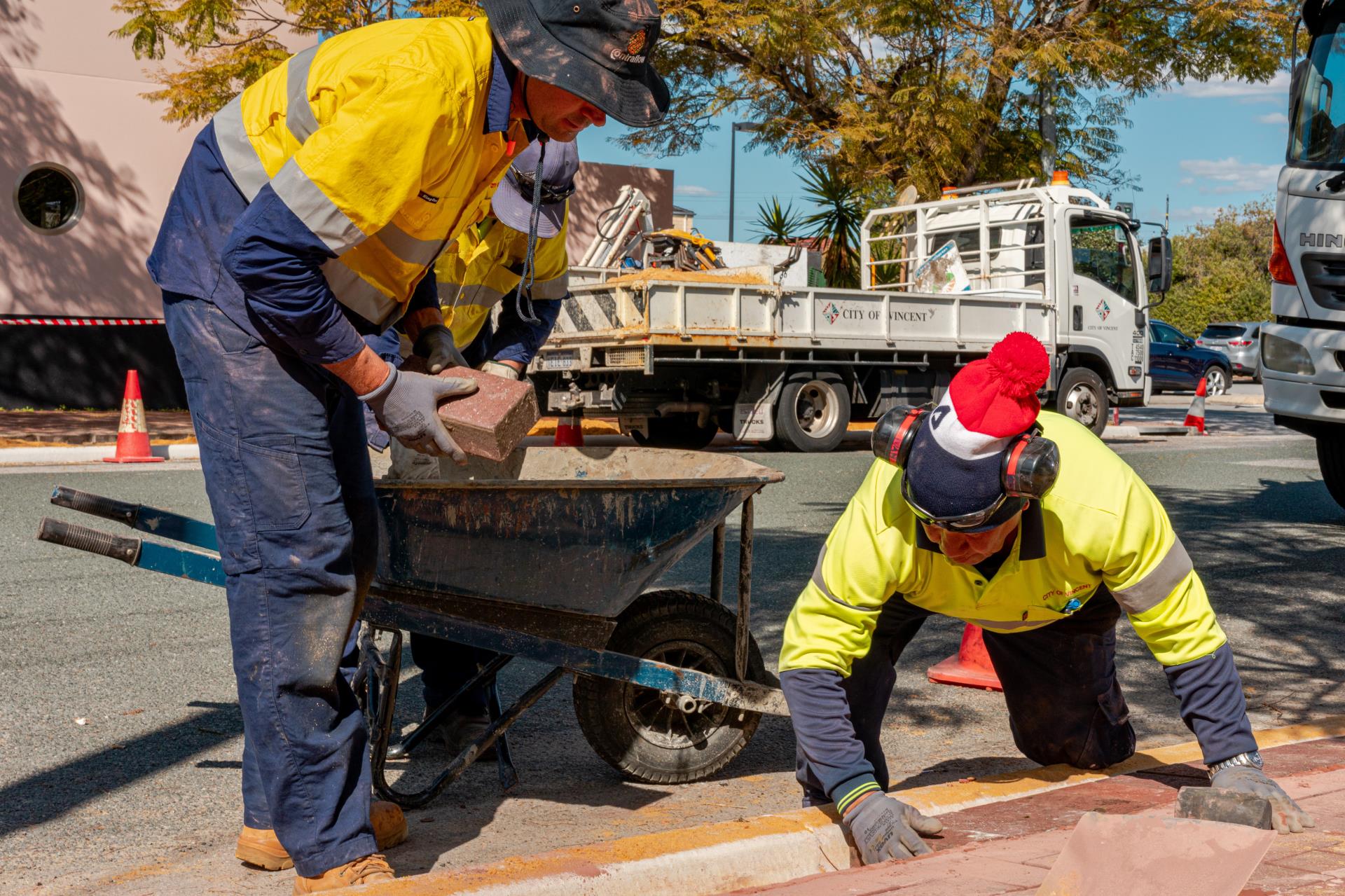 Road improvement priority by street Image
