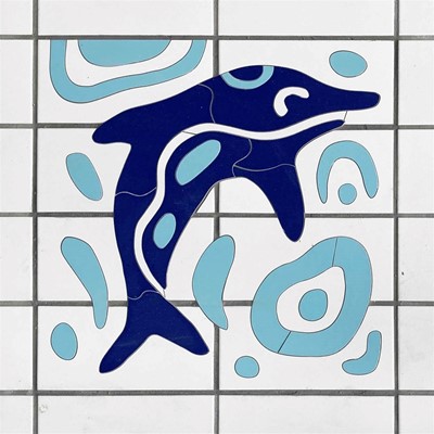 Aboriginal Artwork - Beatty Park - Dolphin