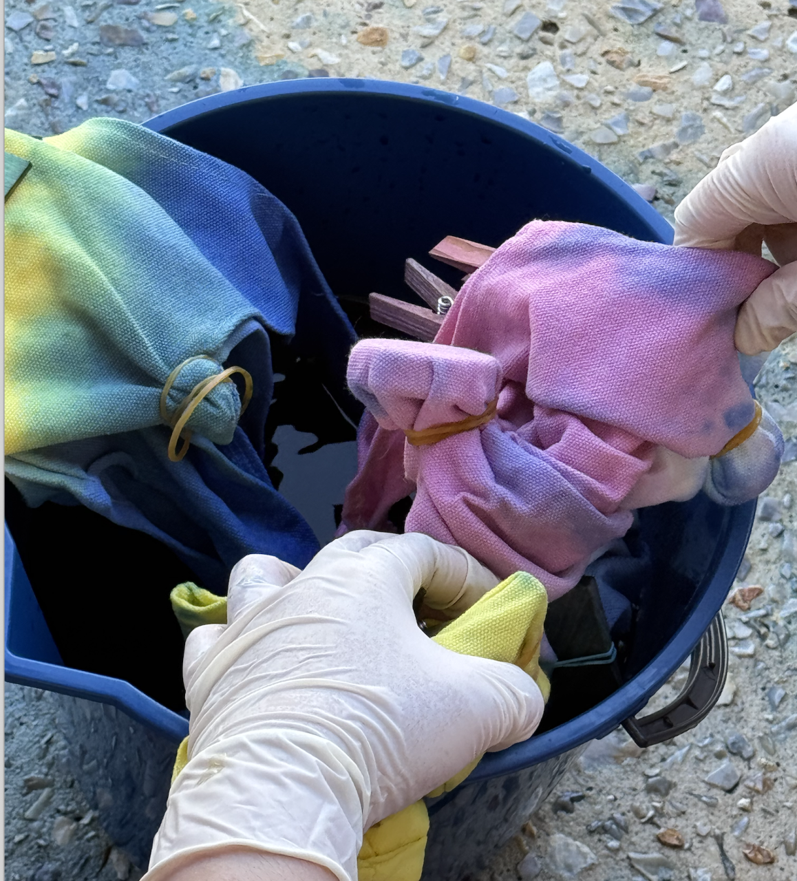 Shibori Dye Bag Workshop