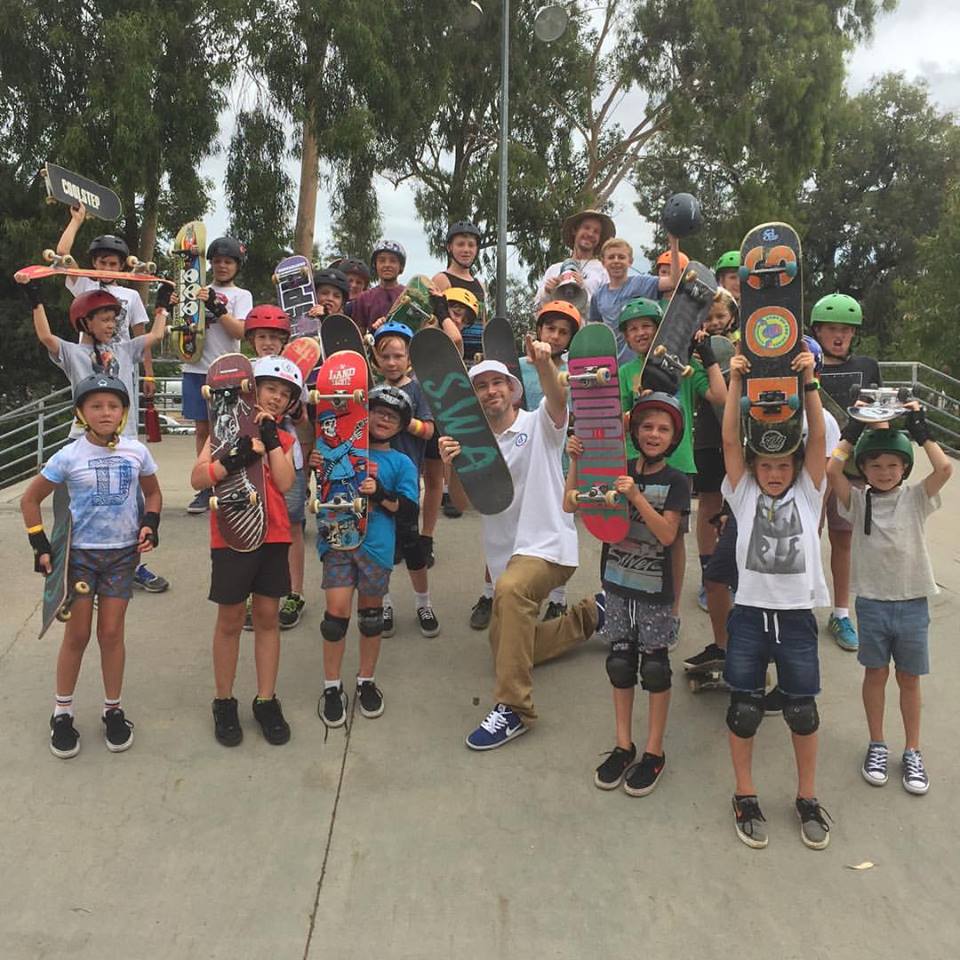 Skateboarding WA Clinics