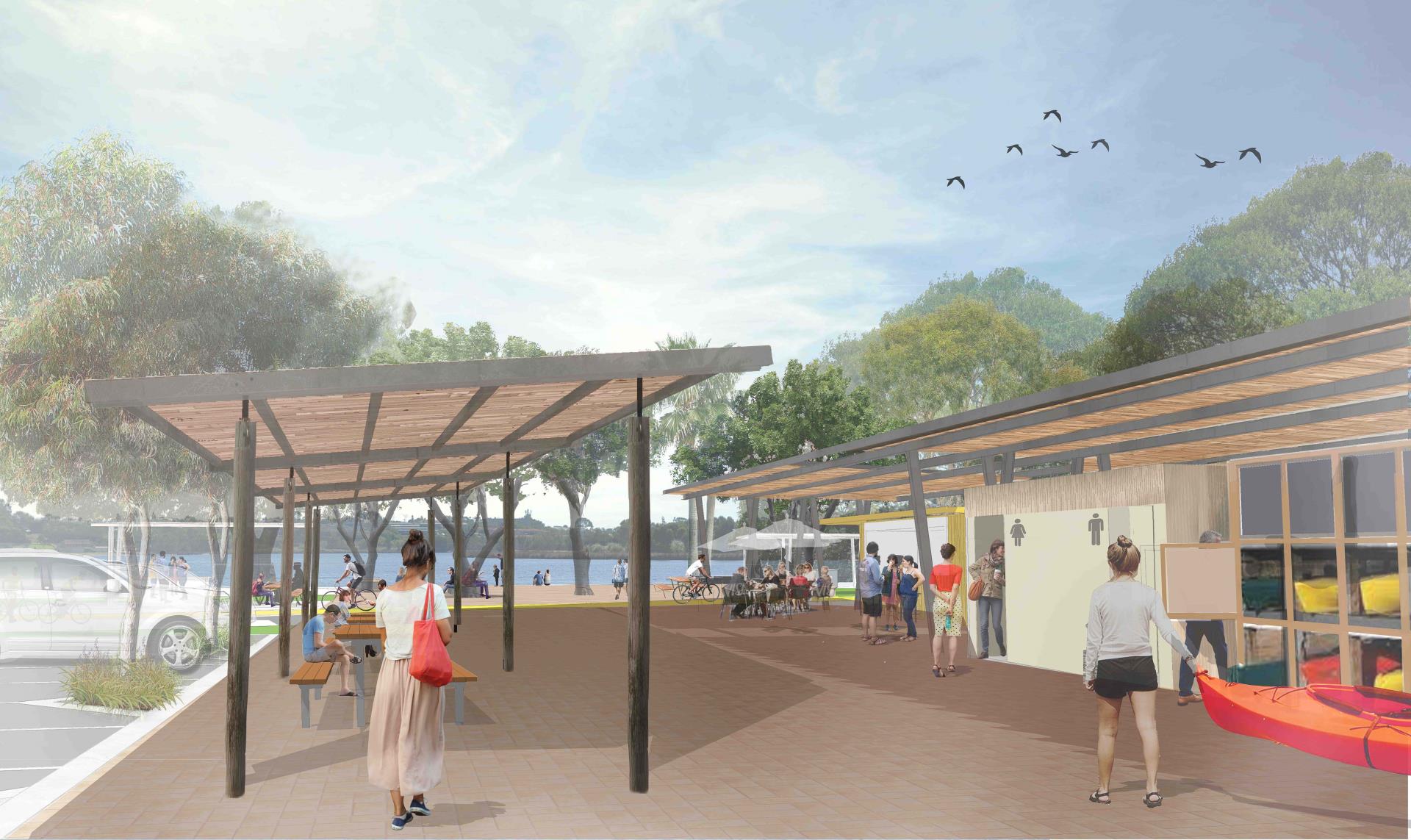 Banks Reserve Pavilion to make way for Plaza