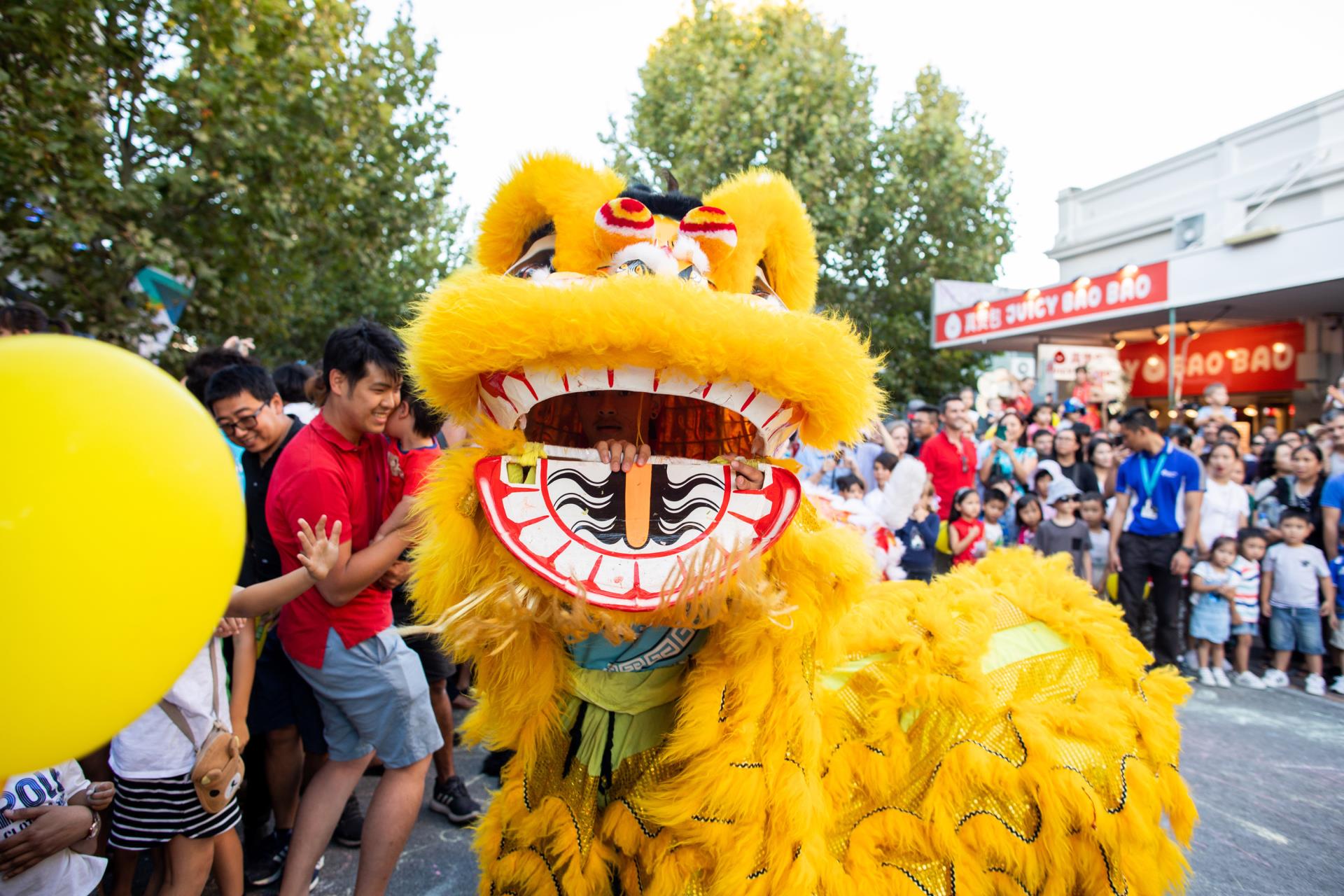 William Street lights up for Lantern Festival