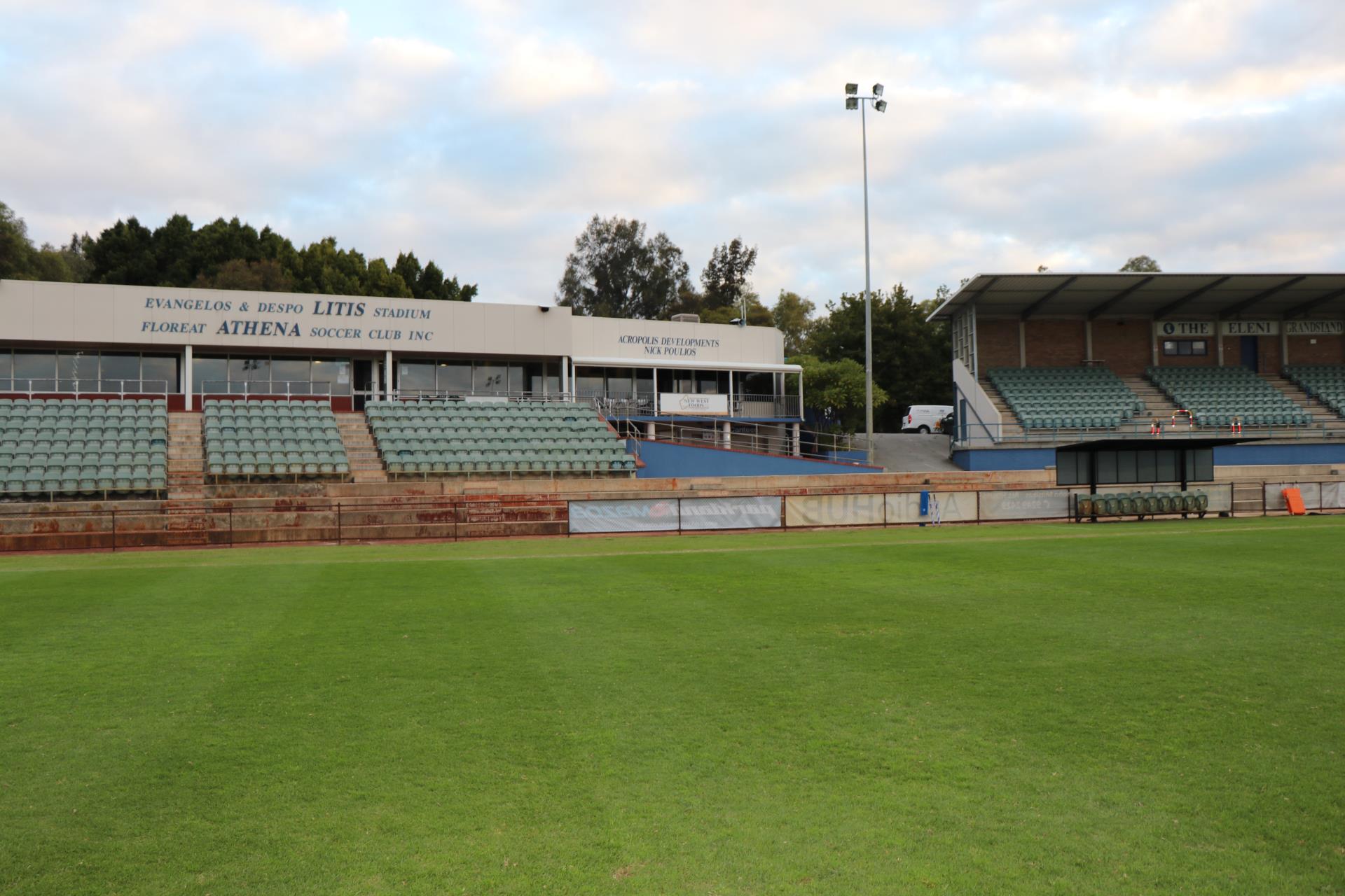 Litis Stadium fence removal