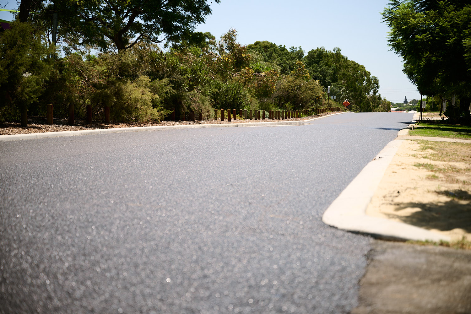Road resurfacing Campsie Street, North Perth