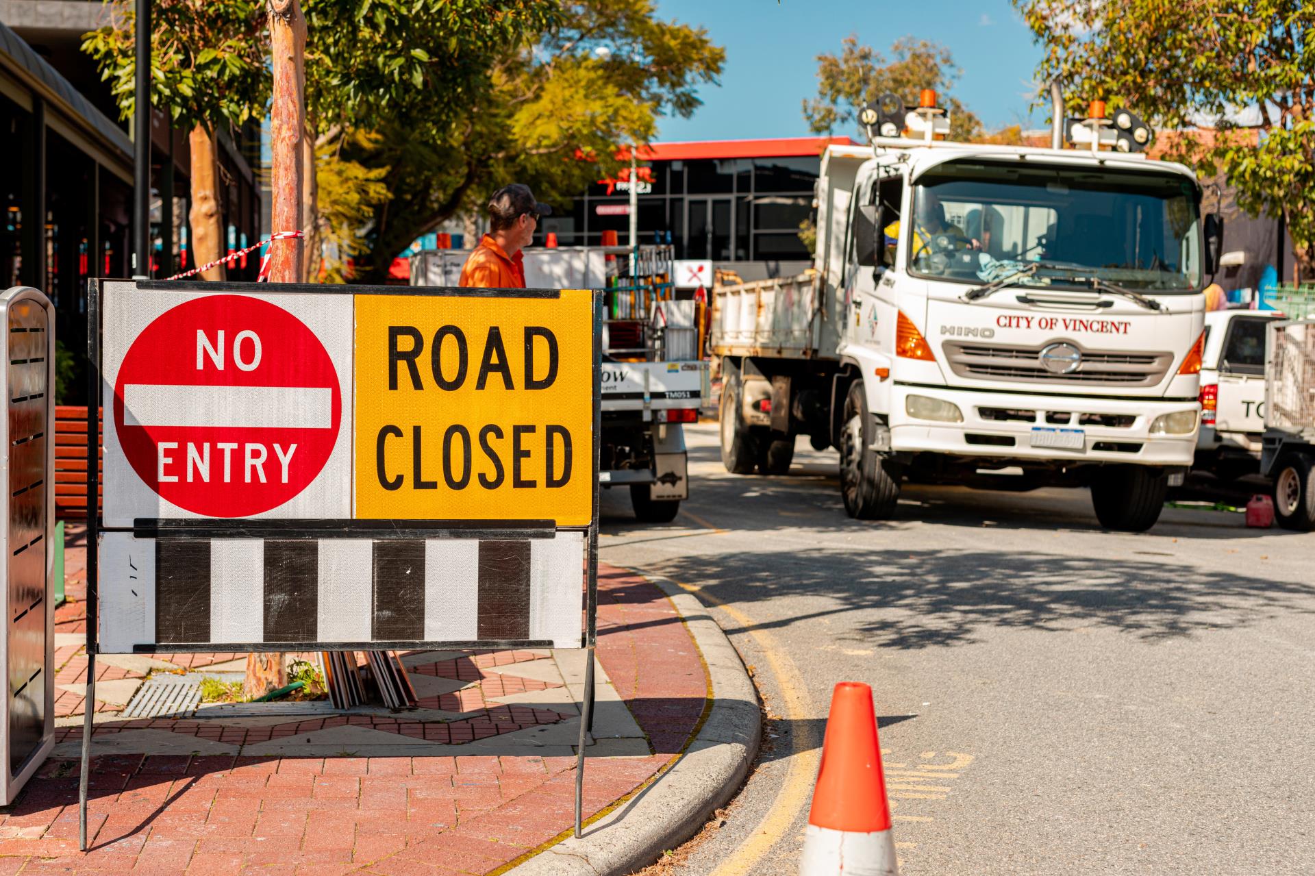 Footpath upgrades: Robertson Street, Chelsea Street and Edward Street in